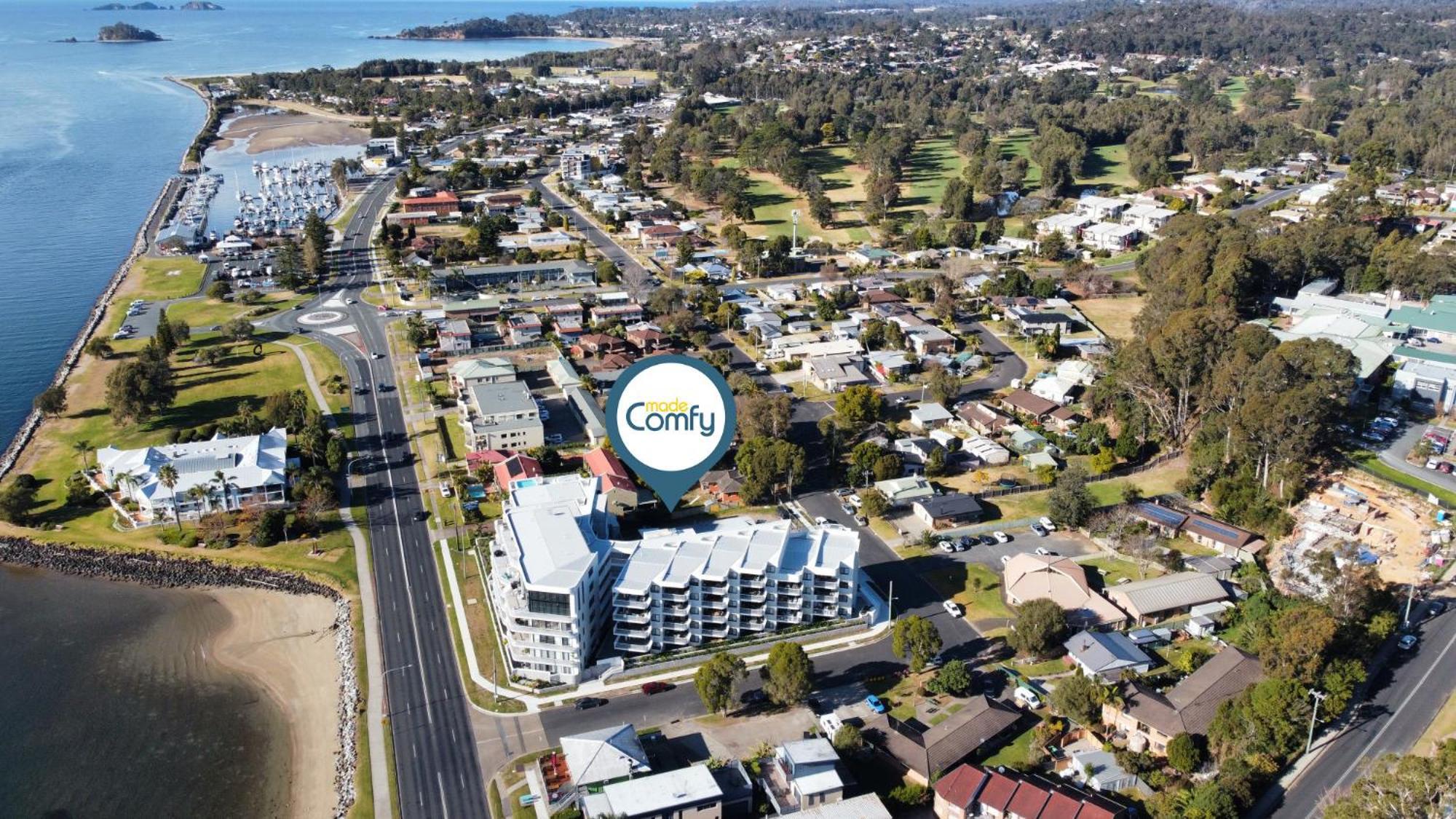 Lavish Coastal 2-Bed With Stunning Ocean Views Apartment Batemans Bay Exterior photo